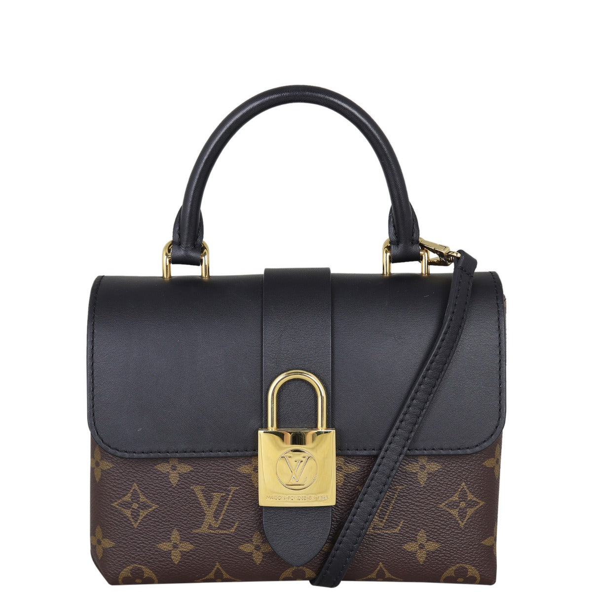 Louis Vuitton Locky BB Monogram Front With Strap