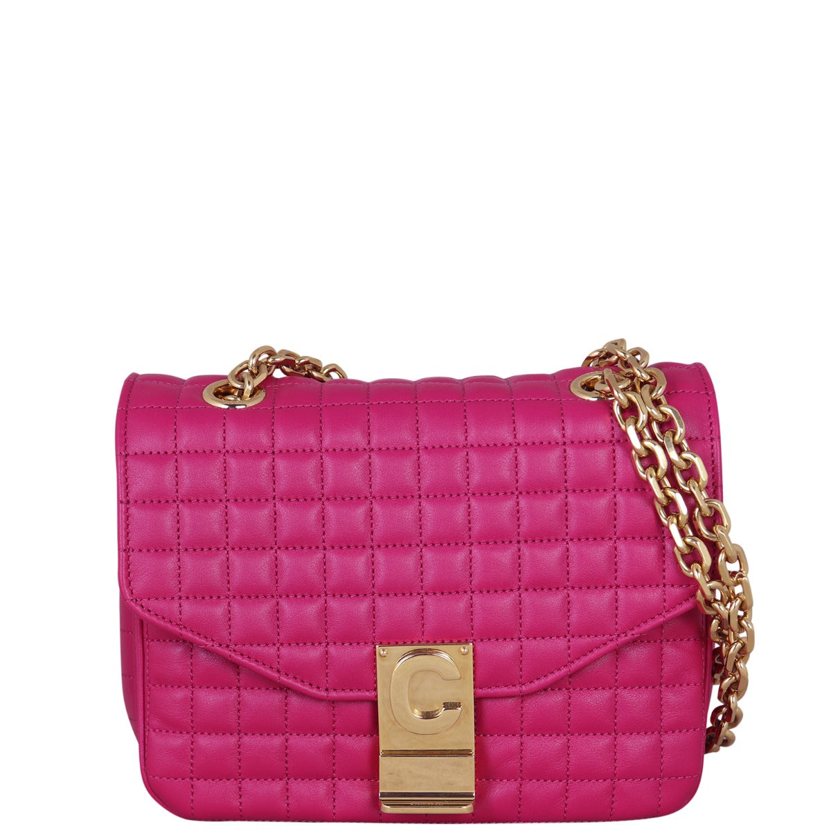 Celine C Bag Small  Front with Strap