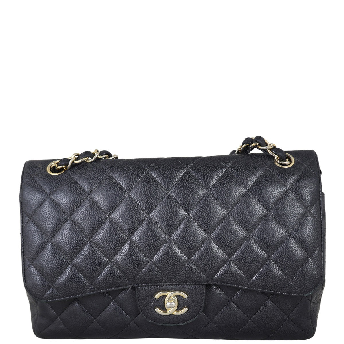 Chanel Classic Double Flap Jumbo Front