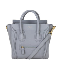 Celine Nano Luggage Tote Front With Strap