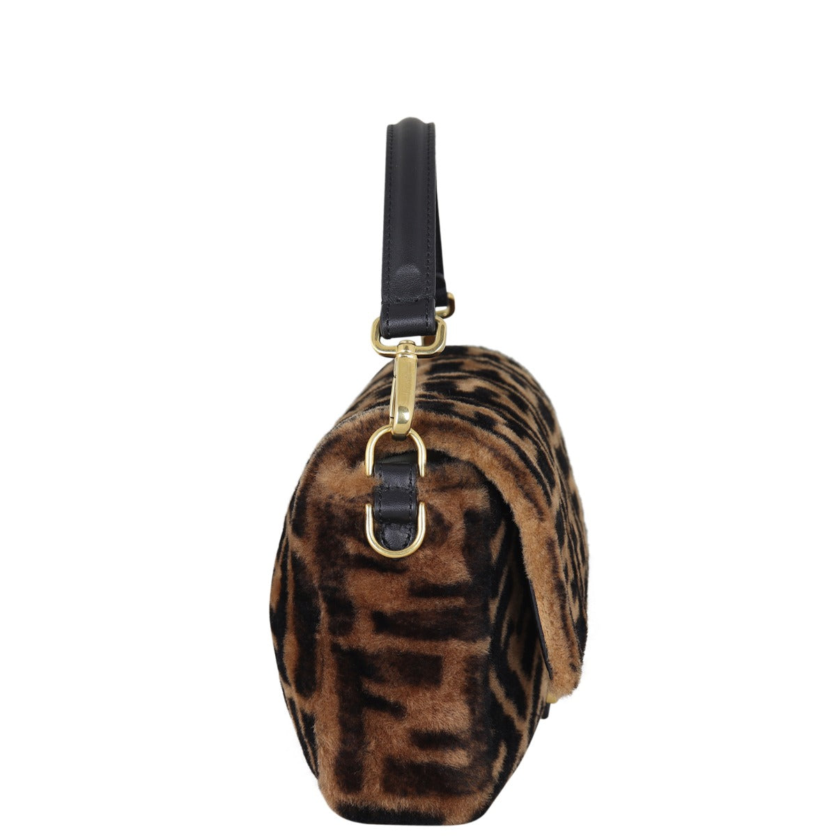 Fendi Baguette Bag Sheepskin Side