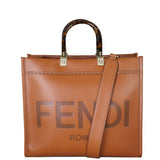 Fendi Sunshine Shopper Medium Front With Strap