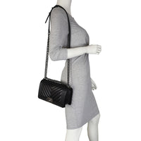 Chanel Boy Old Medium Chevron Mannequin