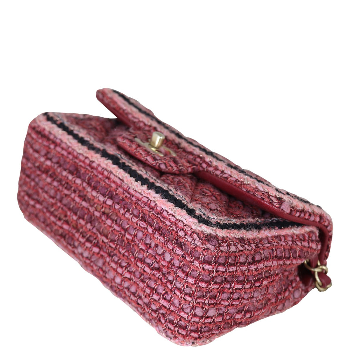 Chanel Tweed Braid Flap Bag Mini Rectangular – Luxe.It.Fwd