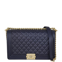 Chanel Boy New Medium Front With Strap