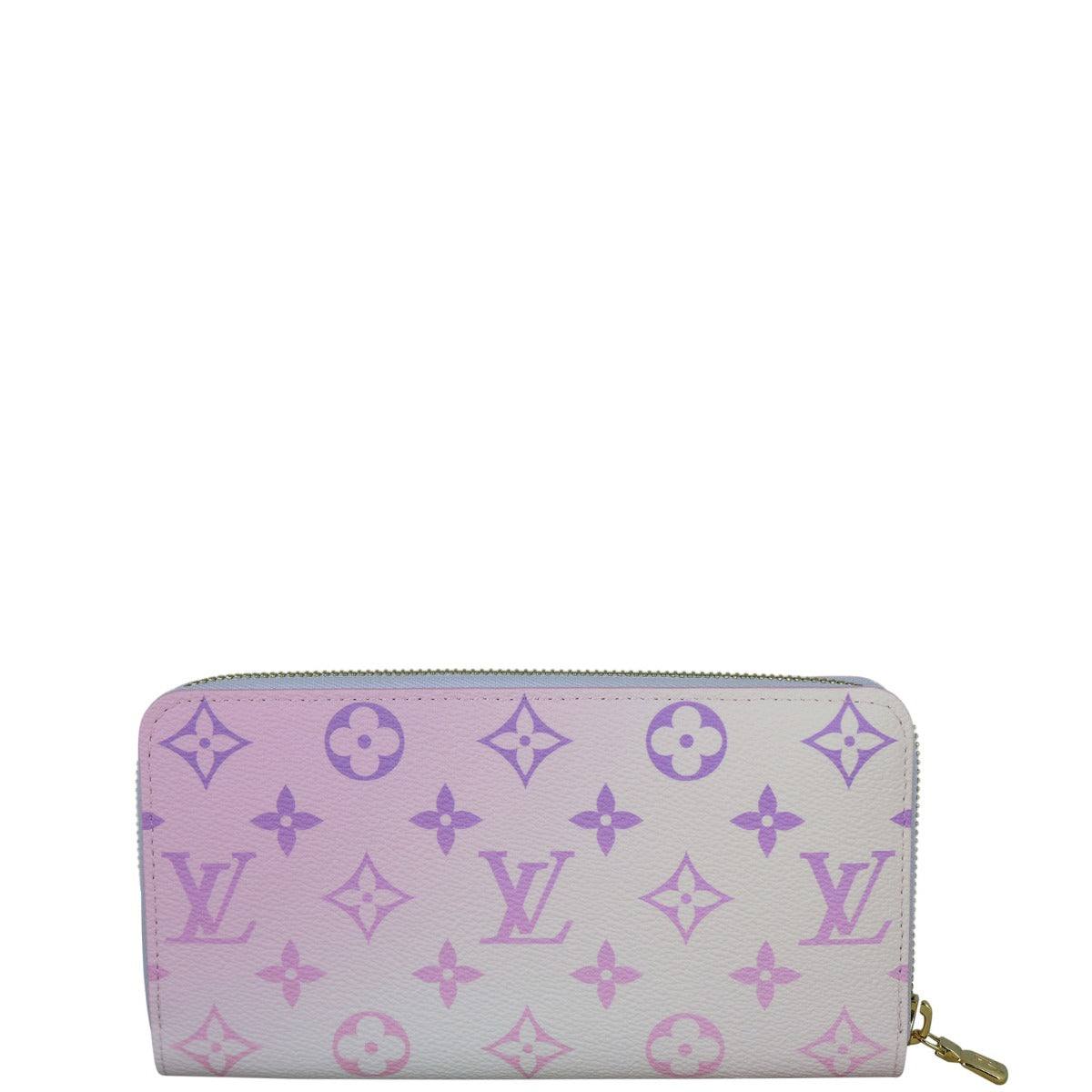 Louis Vuitton Zippy Wallet Spring in the City Monogram Sunrise Back