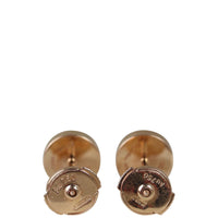Cartier Love Stud Earrings 18k Rose Gold