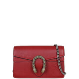 Gucci Dionysus Super Mini Chain Bag Front With Chain
