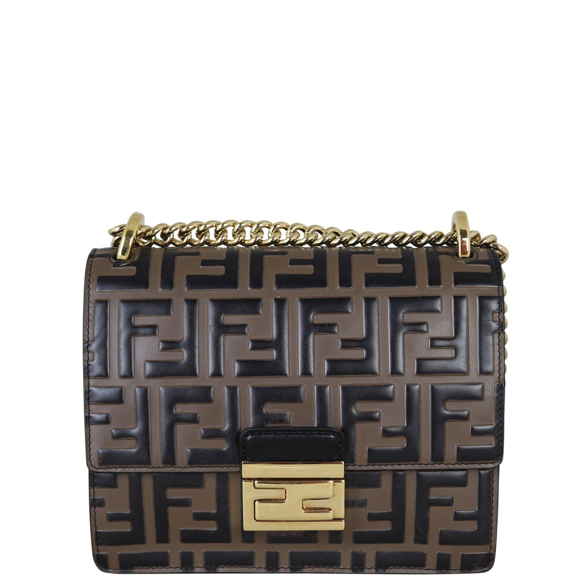 Fendi Kan U Crossbody Small Front