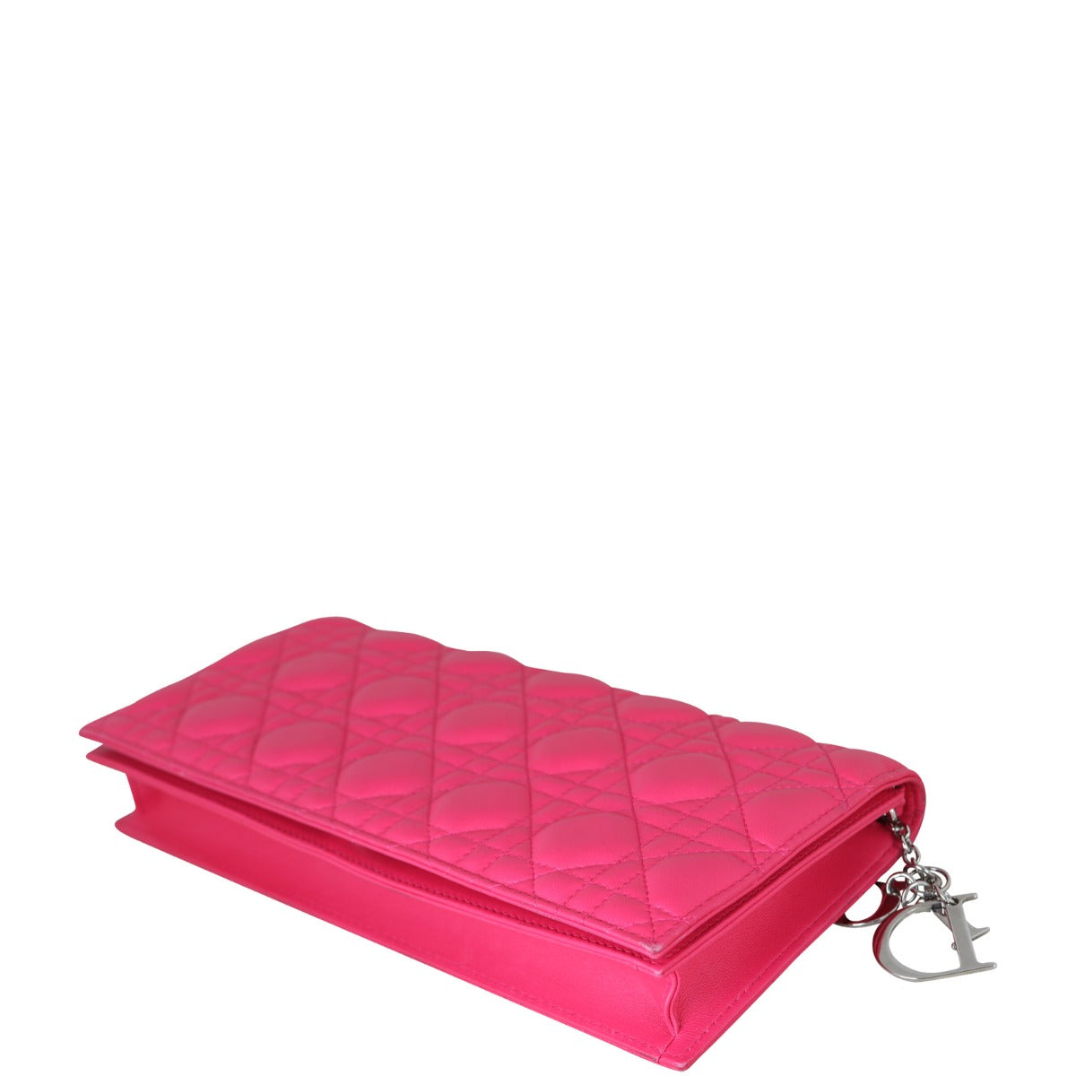 Dior Lady Dior Clutch on Chain Corner Distance