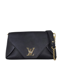 Louis Vuitton Love Note Chain Clutch Front With Strap