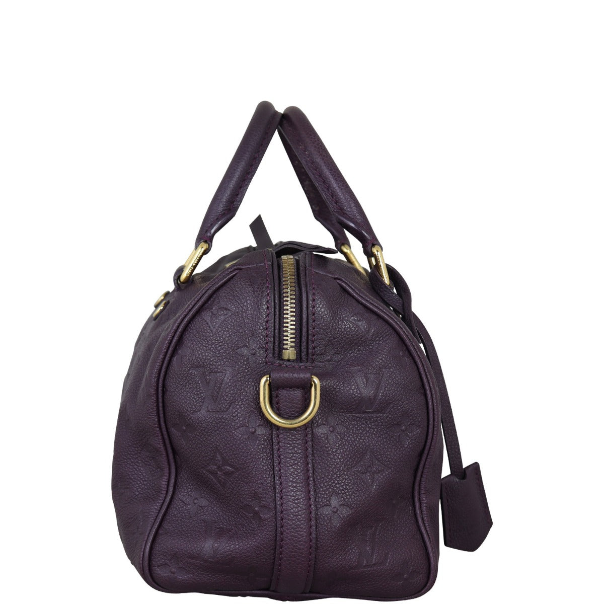 Louis Vuitton Speedy 25 Bandouliere Monogram Empreinte Side