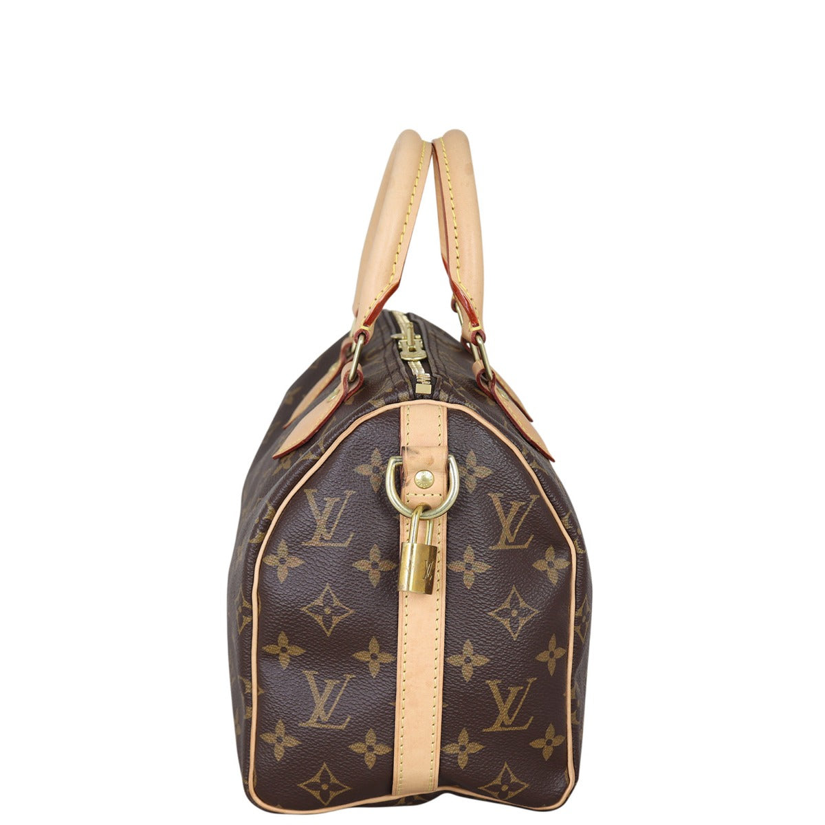 Louis Vuitton Speedy 25 Bandouliere Monogram Side