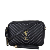 Saint Laurent Lou Camera Bag Front With Strap