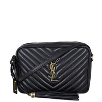 Saint Laurent Lou Camera Bag Front With Strap