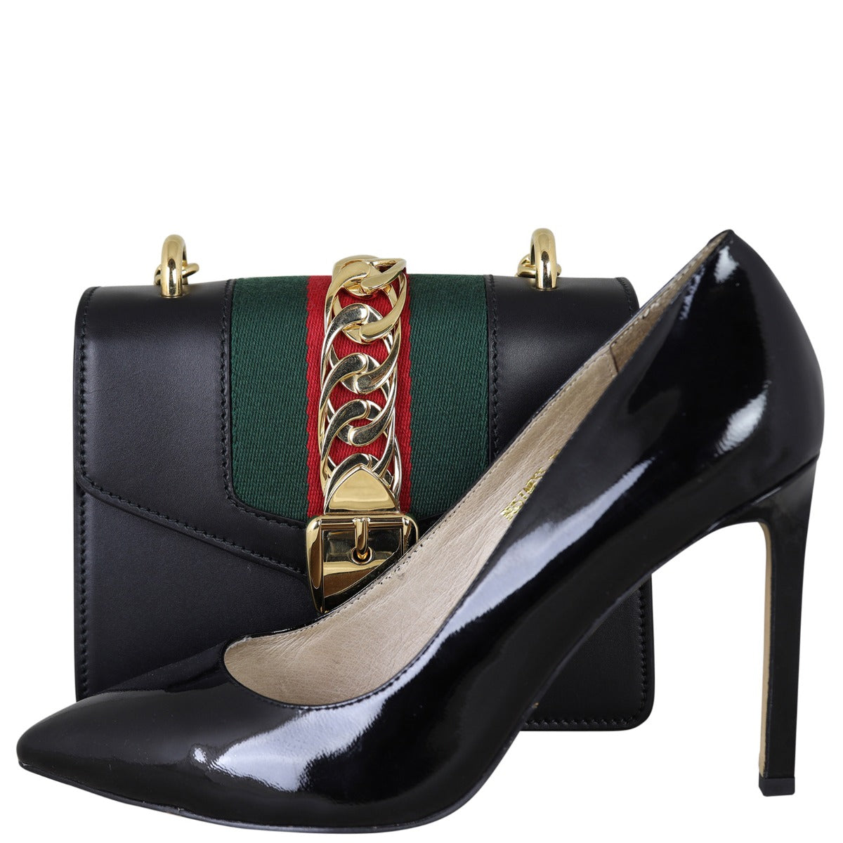 Gucci Sylvie Mini Chain Bag Shoe
