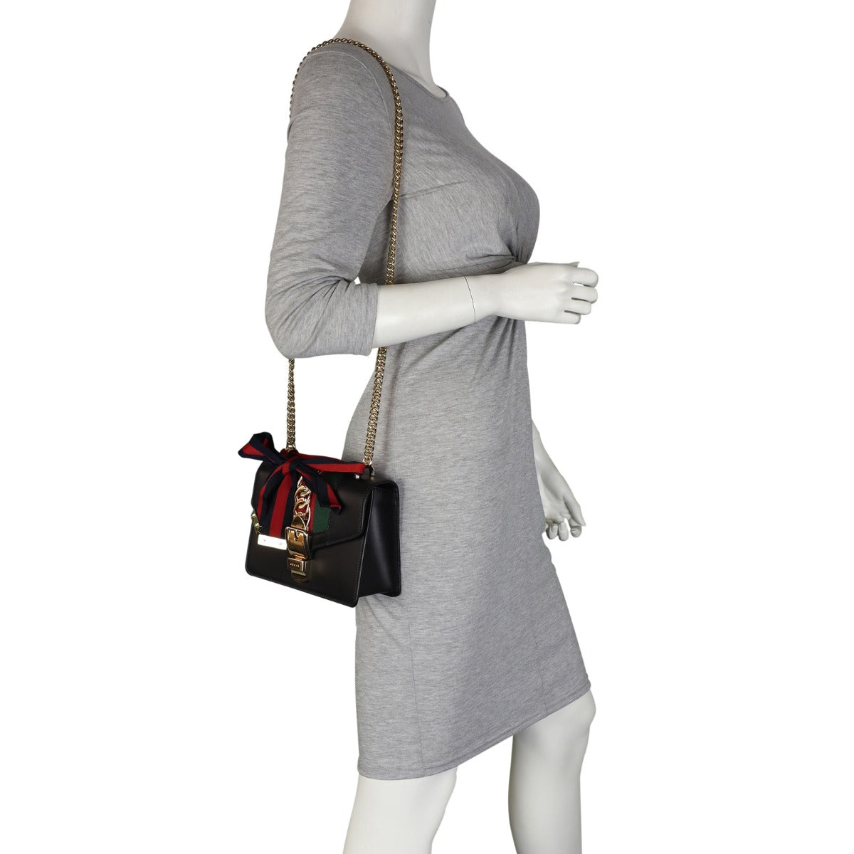 Gucci Sylvie Mini Chain Bag Mannequin