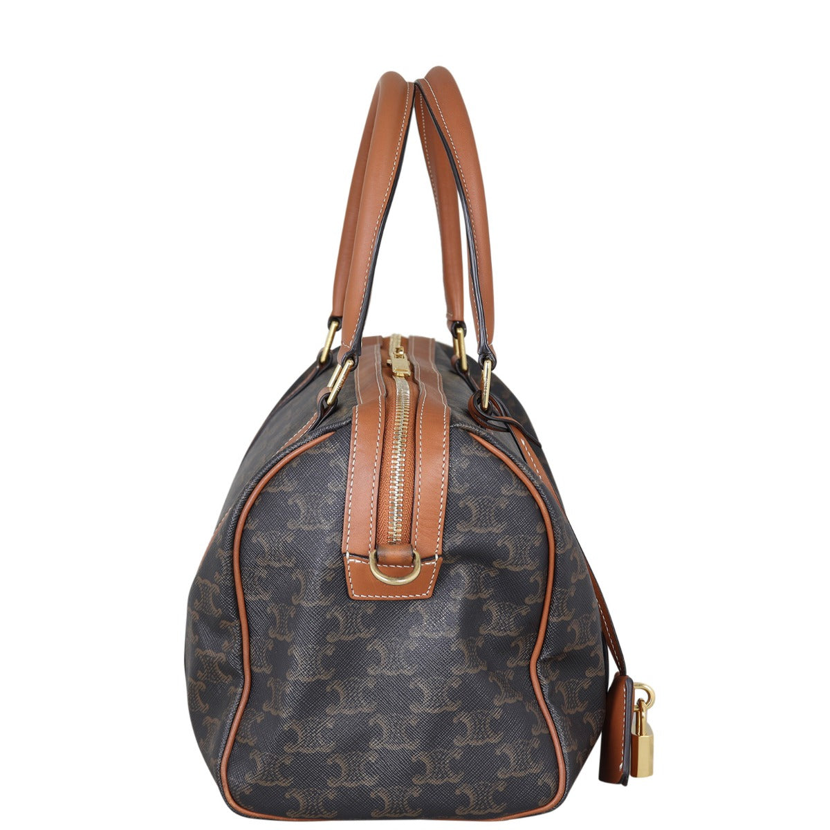 Celine Triomphe Boston Bag Side