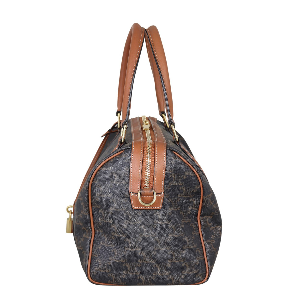 Celine Triomphe Boston Bag Side