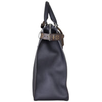 Louis Vuitton North South Zipped Tote Taurillon Side