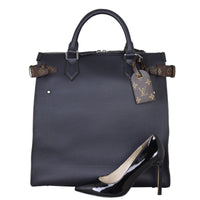 Louis Vuitton North South Zipped Tote Taurillon Shoe