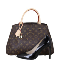 Louis Vuitton Montaigne MM Monogram Shoe