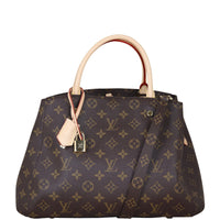 Louis Vuitton Montaigne MM Monogram Front With Strap