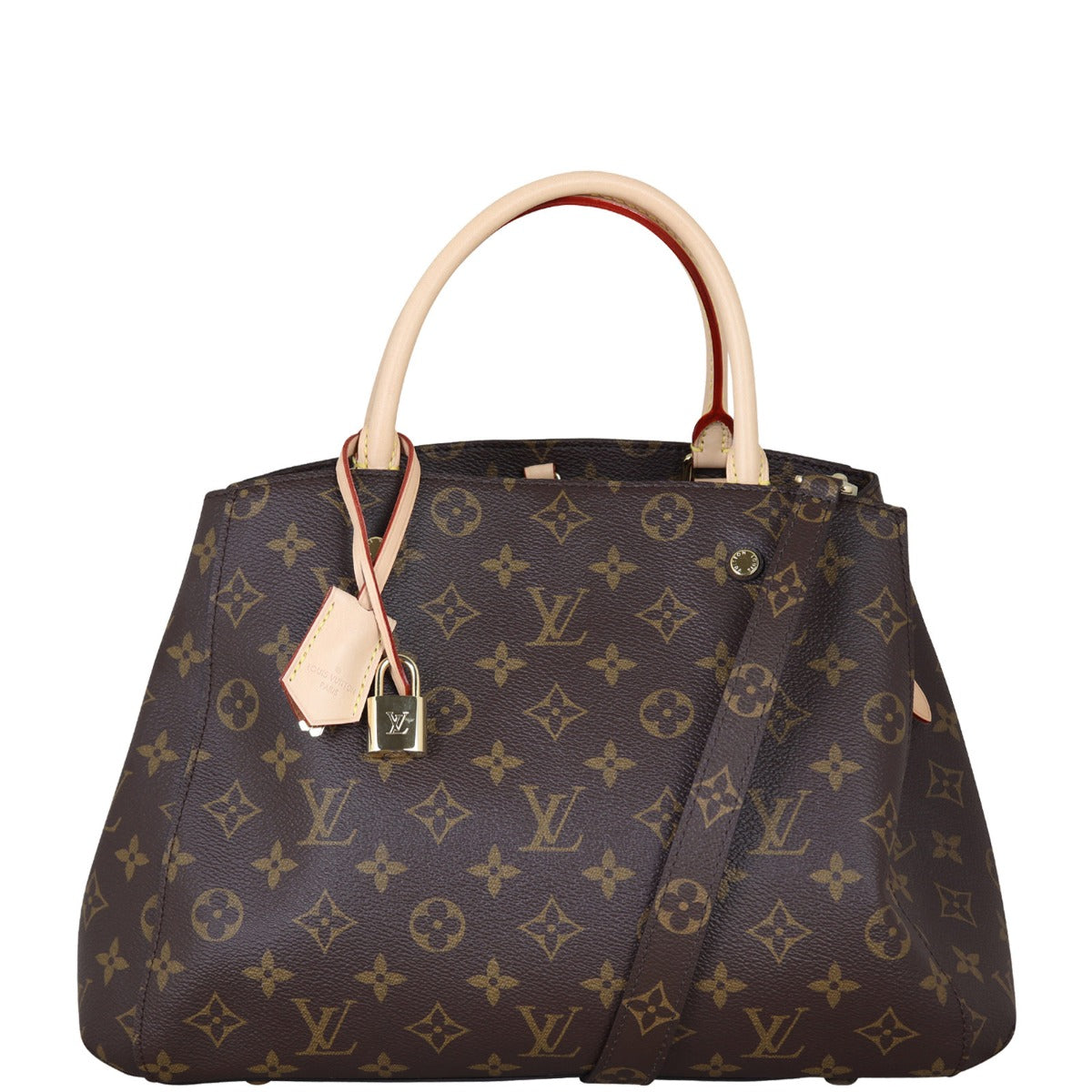 Louis Vuitton Montaigne MM Monogram Front With Strap