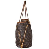 Louis Vuitton Neverfull MM Monogram Side