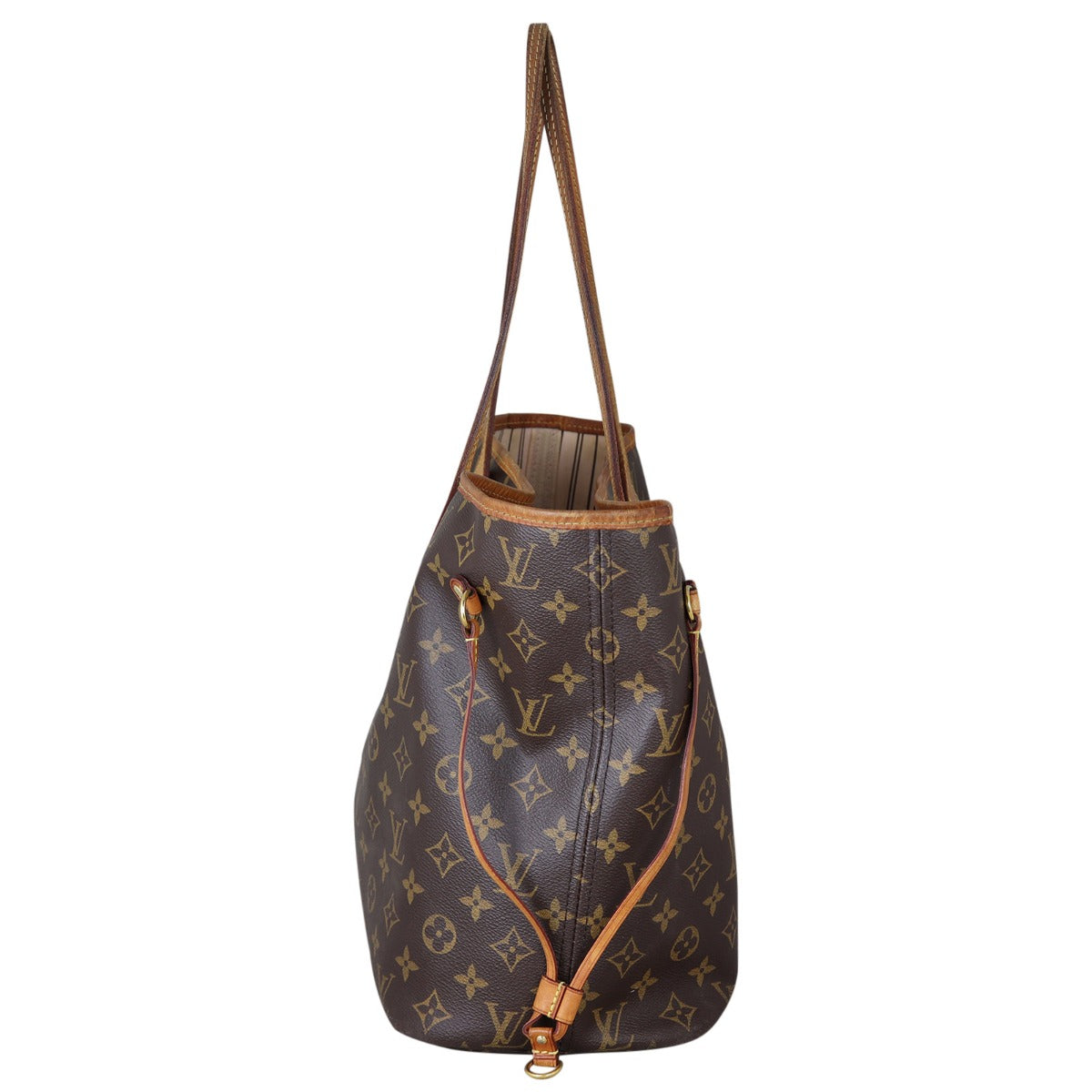 Louis Vuitton Neverfull MM Monogram Side