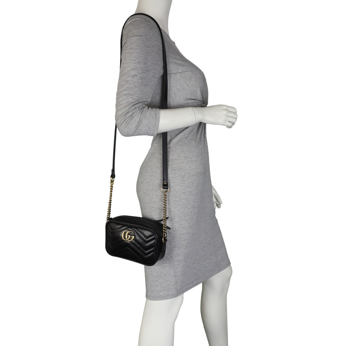 Gucci GG Marmont Mini Camera Bag Mannequin