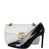Gucci GG Marmont Matelasse Medium Shoulder Bag Shoe