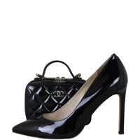 Chanel Vanity Case Chain Bag MIni Patent Shoe