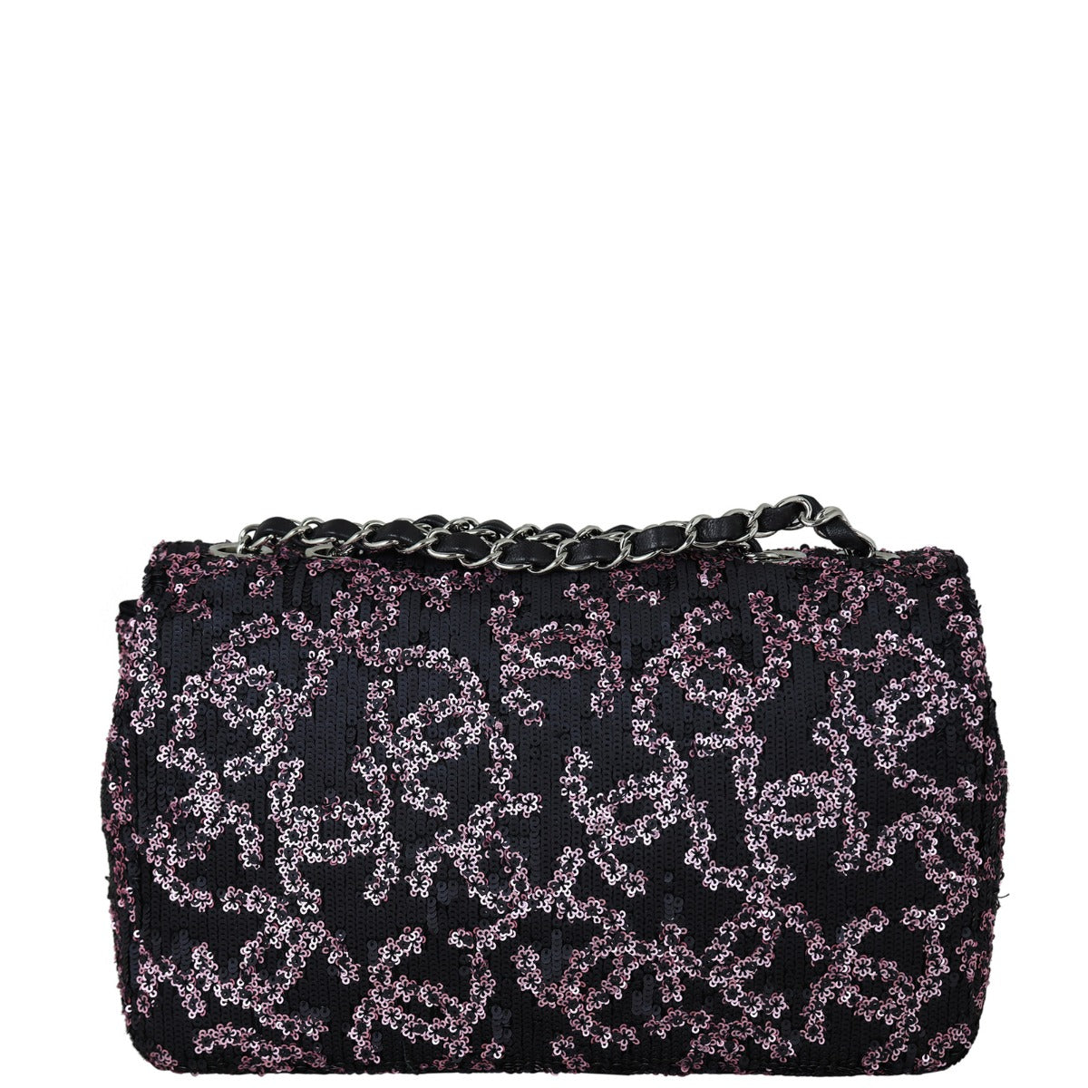Chanel CC Sequins Medium Flap Bag Back