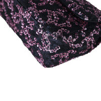 Chanel CC Sequins Medium Flap Bag Corner Close Up