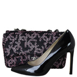 Chanel CC Sequins Medium Flap Bag Shoe