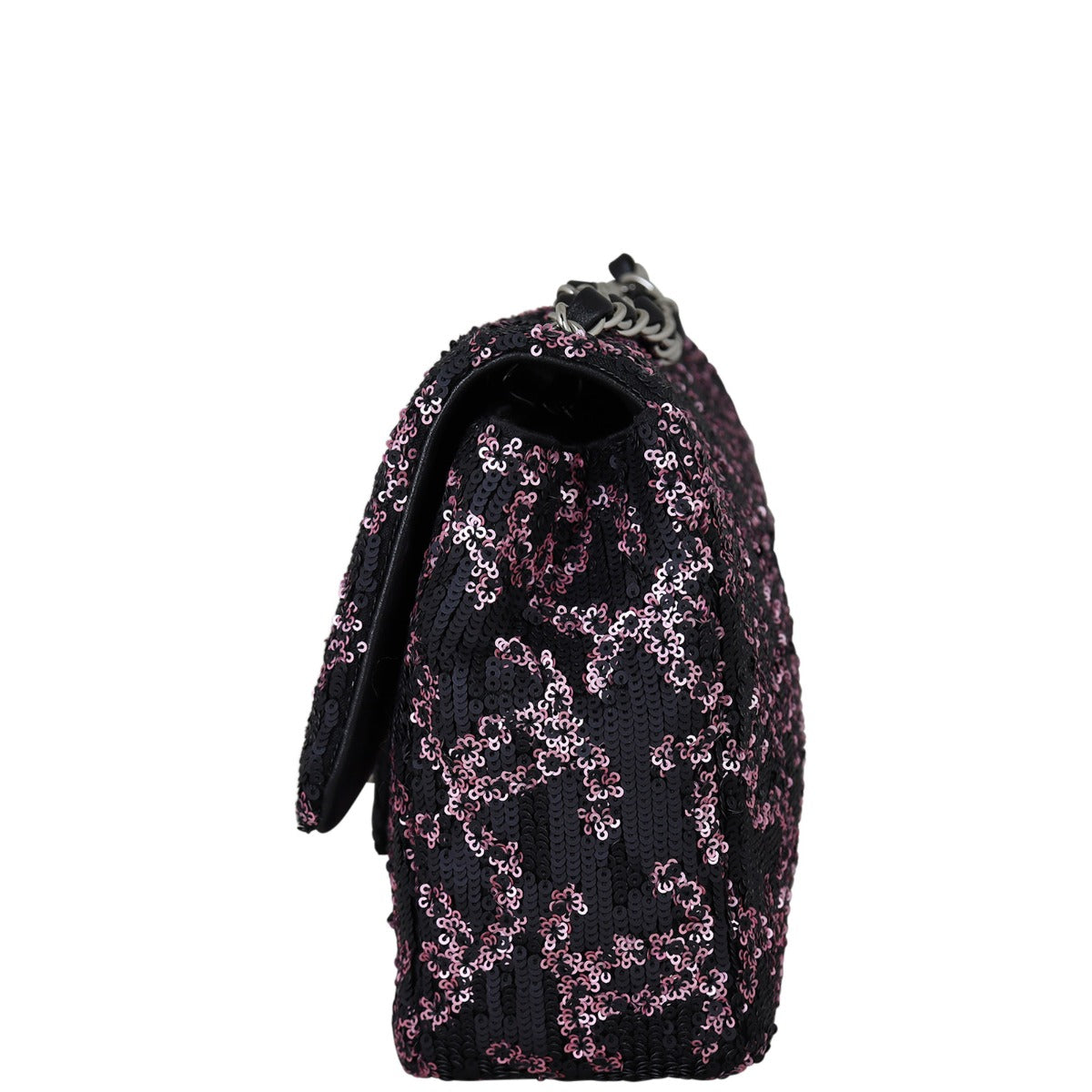 Chanel CC Sequins Medium Flap Bag Side