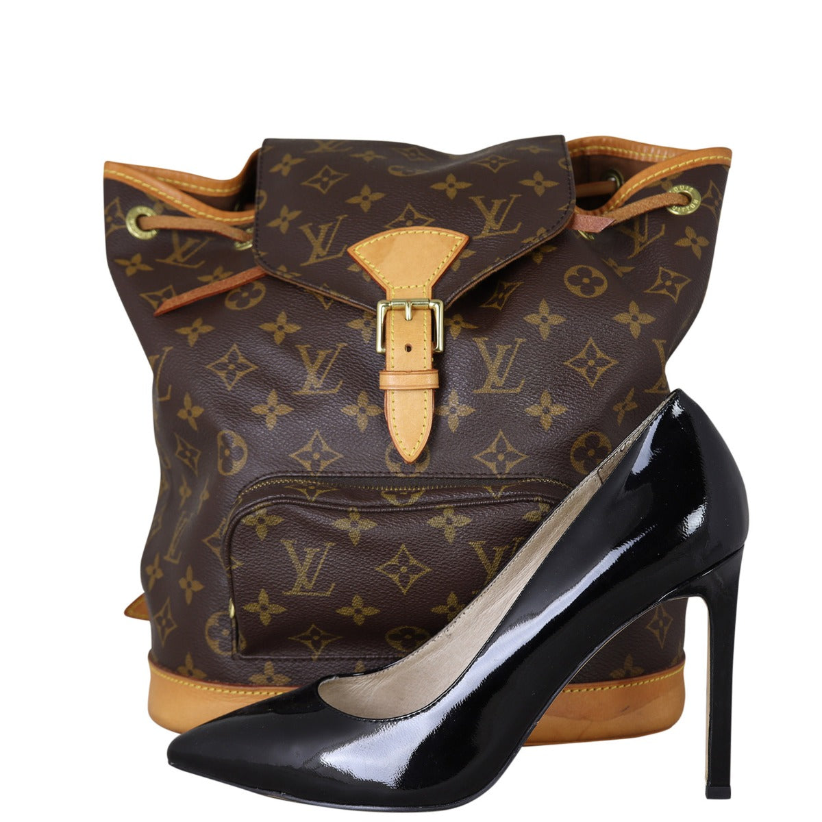 Louis Vuitton Montsouris Mm Backpack Dustbag Authentic Louis Vuitton Montsouris MM Backpack Monogram Louis Vuitton Montsouris Mm Backpack Dustbag Authentic Louis Vuitton Montsouris MM Backpack Monogram