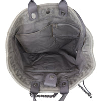 Chanel Deauville Large Tote Whole Interior