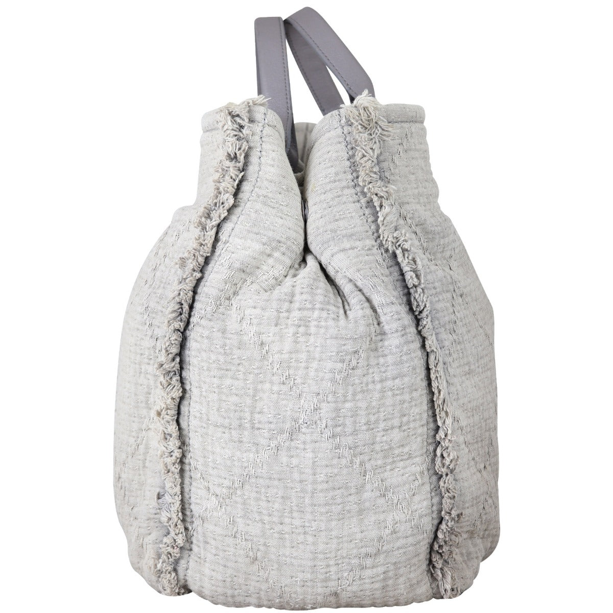 Chanel Deauville Large Tote Side