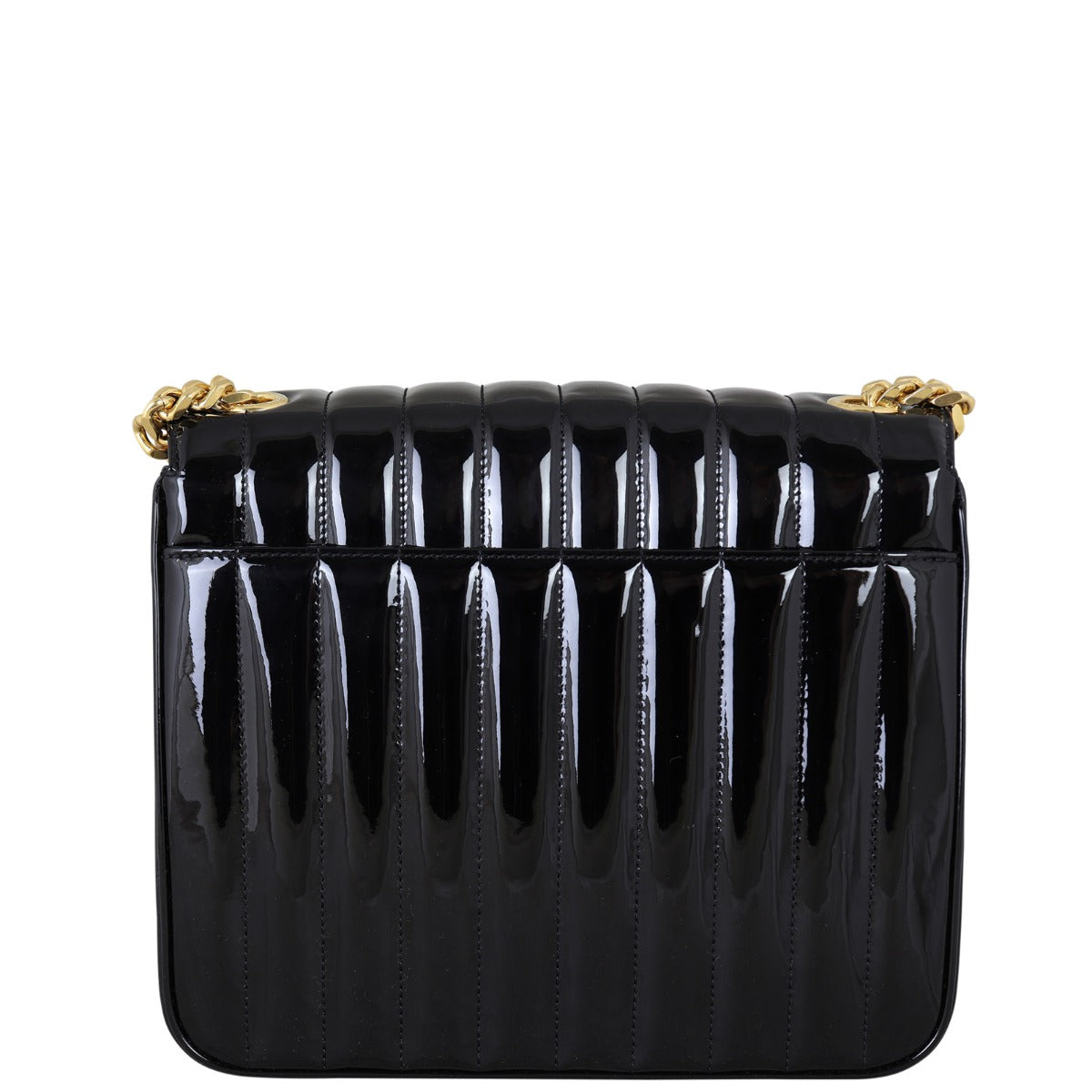 Saint Laurent Vicky Large Patent Back