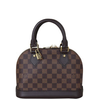 Louis Vuitton Alma BB Damier Ebene Front