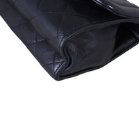 Chanel Vintage Quilted Flap Bag Corner Close Up