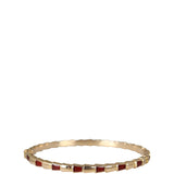 Bvlgari Serpenti Viper 18k Rose Gold Carnelian Bracelet