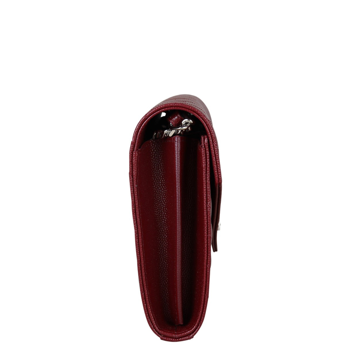 Saint Laurent Cassandre Chain Wallet Side