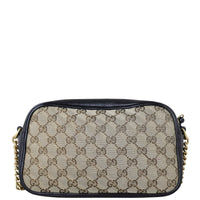Gucci GG Canvas Marmont Small Camera Bag Back