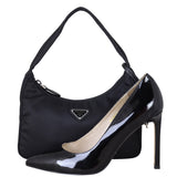 Prada Re-Edition 2000 Mini Tessuto Shoulder Bag Shoe
