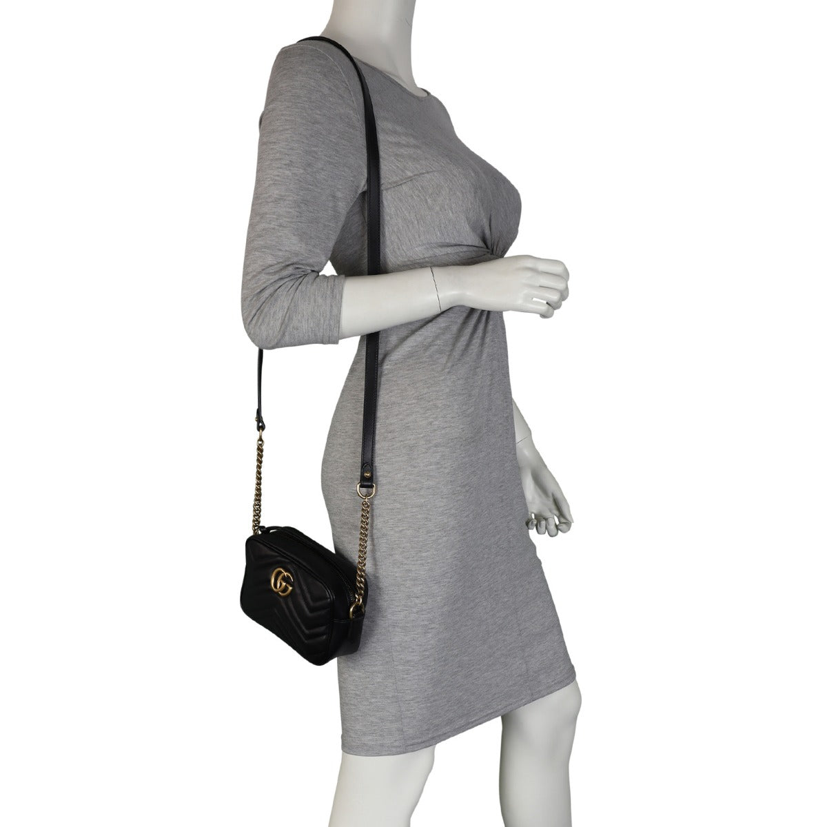 Gucci GG Marmont Mini Camera Bag Mannequin