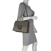 Gucci Dionysus GG Supreme Medium Shoulder Bag Mannequin