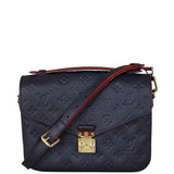 Louis Vuitton Pochette Metis Monogram Empreinte Front With Strap